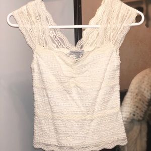 Juniors lace top size S